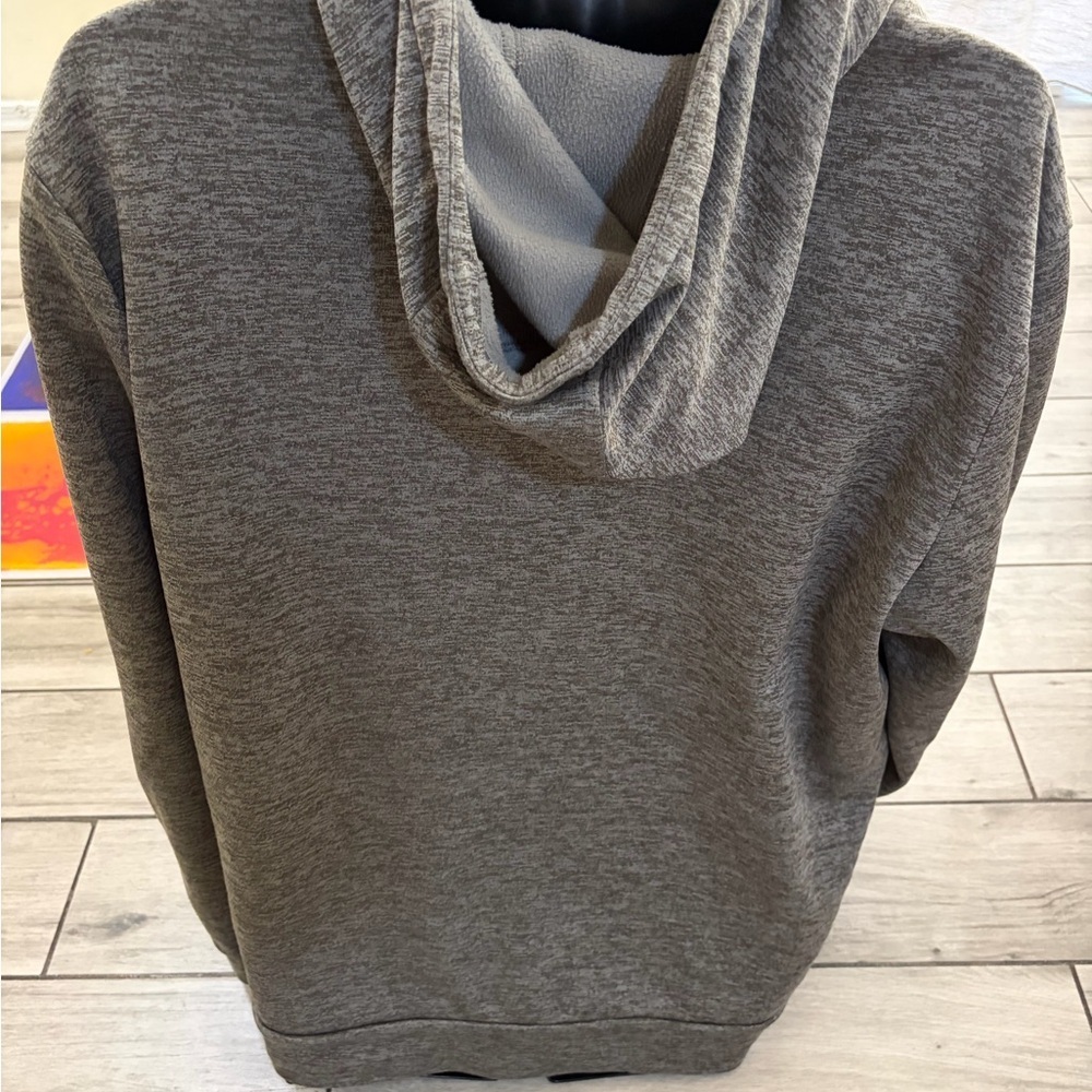 Men’s used size XL UA Grey pullover hoodie with pocket Under Armour - Picture 4 of 4